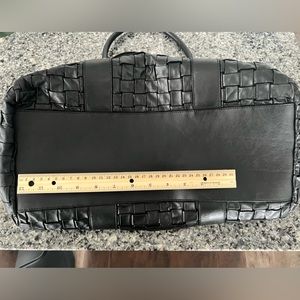 Escada blue island tote bag